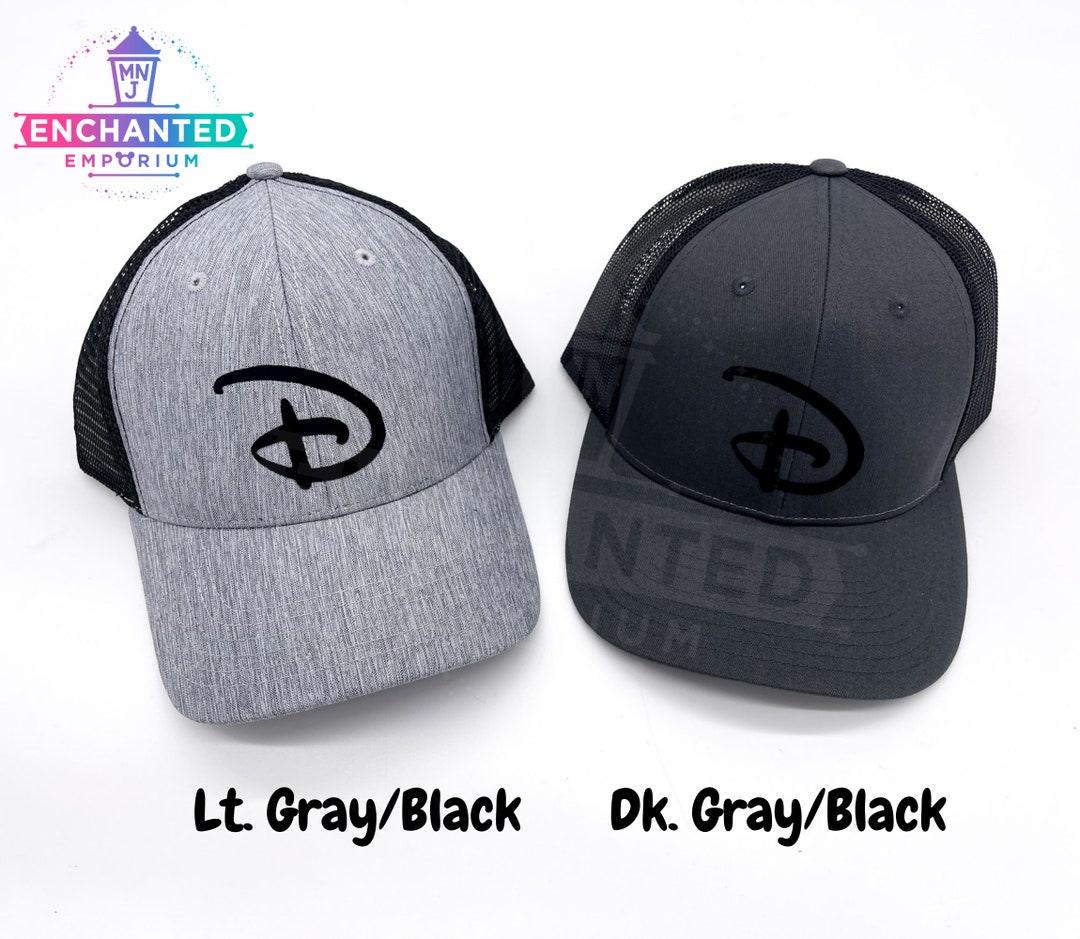 Disney World D Mickey Head Inspired Fitted Hat Youth Adult Women