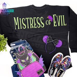 Maleficent Disney Villain Mistress of All Evil Sleeping Beauty Princess Aurora Inspired Disneyland Disney World Jersey