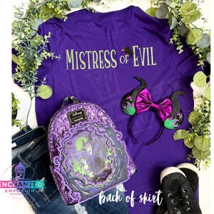 Mistress of Evil Shirt | Maleficent Dragon | Disney Villain Shirt | Disneybound Top | Halloween Park Outfit Disneyland Disney World Shirt