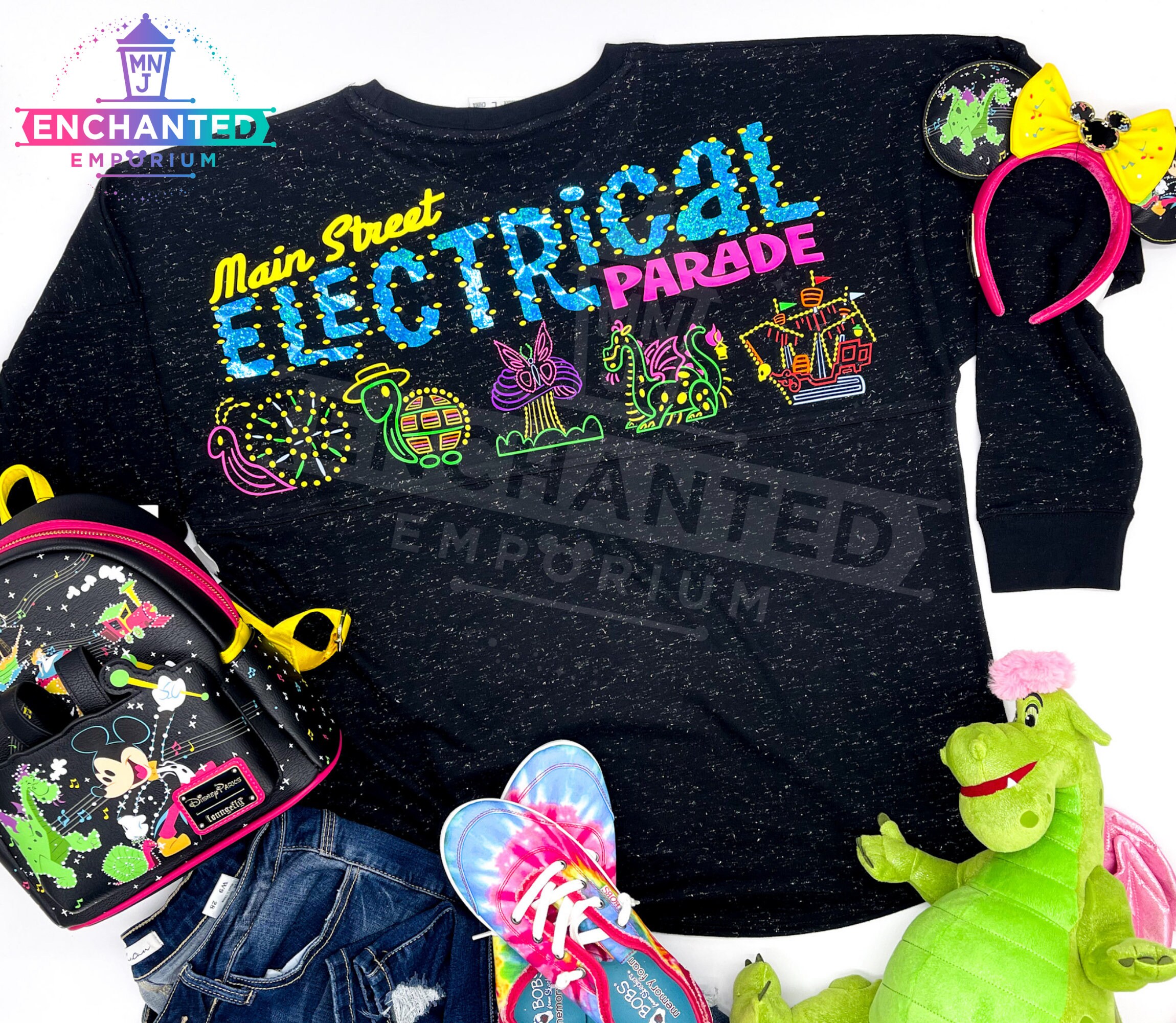 Main Street Electrical Parade 50th Anniversary Disney Inspired Jersey Shirt Disneyland Disney World Jersey Shirt