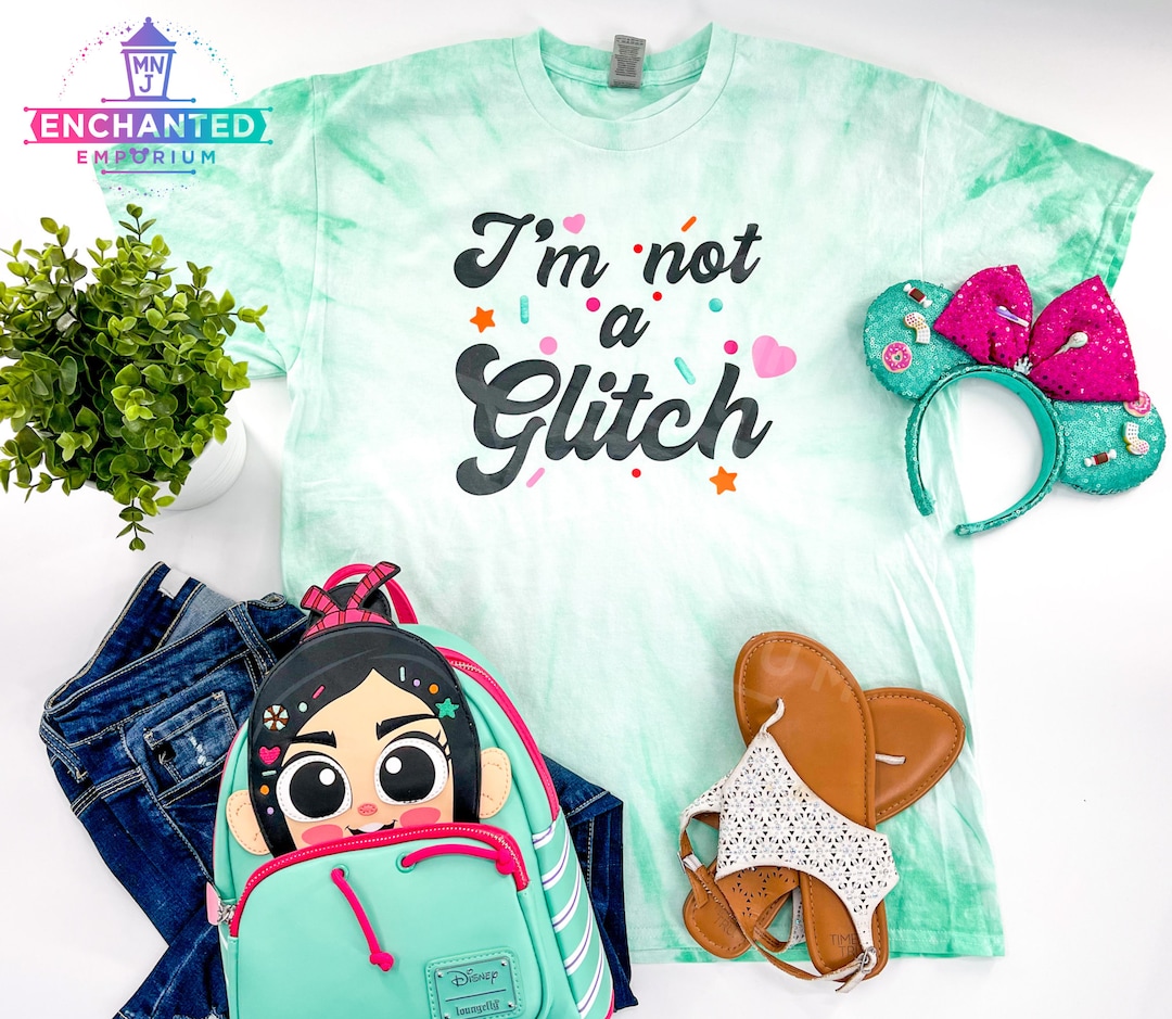 I'm Not A Glitch Vanellope Von Schweetz Wreck It Ralph Disney Inspired ...