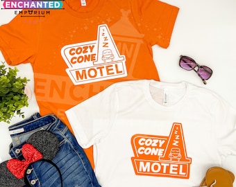 Cozy Cone Motel Cars Land Disneyland Disney World Parks Shirt, Disney California Adventure Cars Land Cozy Cone Cars Shirt