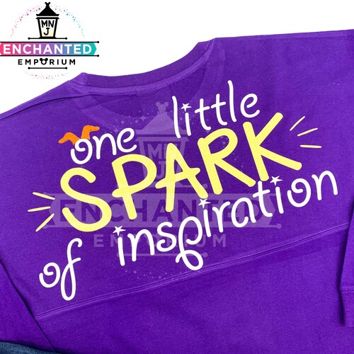 Figment Journey Into Imagination with Figment Epcot One Little Spark of Inspiration Disney World Disneyland Jersey Shirt