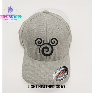 Swirl Mickey Inspired Fitted Hat, Mickey Hat, Mickey Swirl Hat, Youth Adult Women Men Disney Mickey Mouse Fitted or Trucker Hat