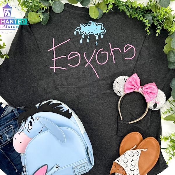 Eeyore Thanks For Noticing Me Winnie the Pooh Disney Disneyland Disney World Jersey Shirt, Eeyore Disney Jersey Shirt