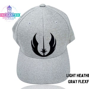 Star Wars Jedi Symbol Disney Star Wars Land Galaxy&#39;s Edge Inspired Fitted or Trucker Hat, Youth Adult Women Men Disney Star Wars Jedi Hat