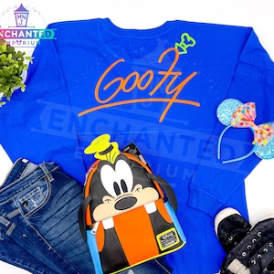 Goofy Disney Inspired Jersey Shirt Disneyland Disney World Jersey Shirt