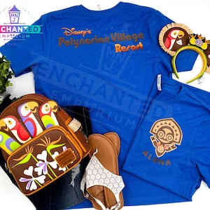 Disney Polynesian Resort Inspired Shirt Disneyland Disney World Shirt, Disney&#39;s Polynesian Village Resort Tiki God Aloha Disney World Shirt