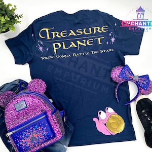 Treasure Planet Inspired Disney Shirt, Treasure Planet You&#39;re Gonna Rattle the Stars Inspired Disneyland Disney World Shirt