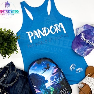 Pandora Avatar Sivako Flight of Passage Inspired Glow in the Dark Disney Tank Top Shirt for Disneyland Disney World Disney Parks
