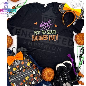 Mickeys Not So Scary Halloween Party MNSSHP Shirt, Disney World Halloween Party Shirt