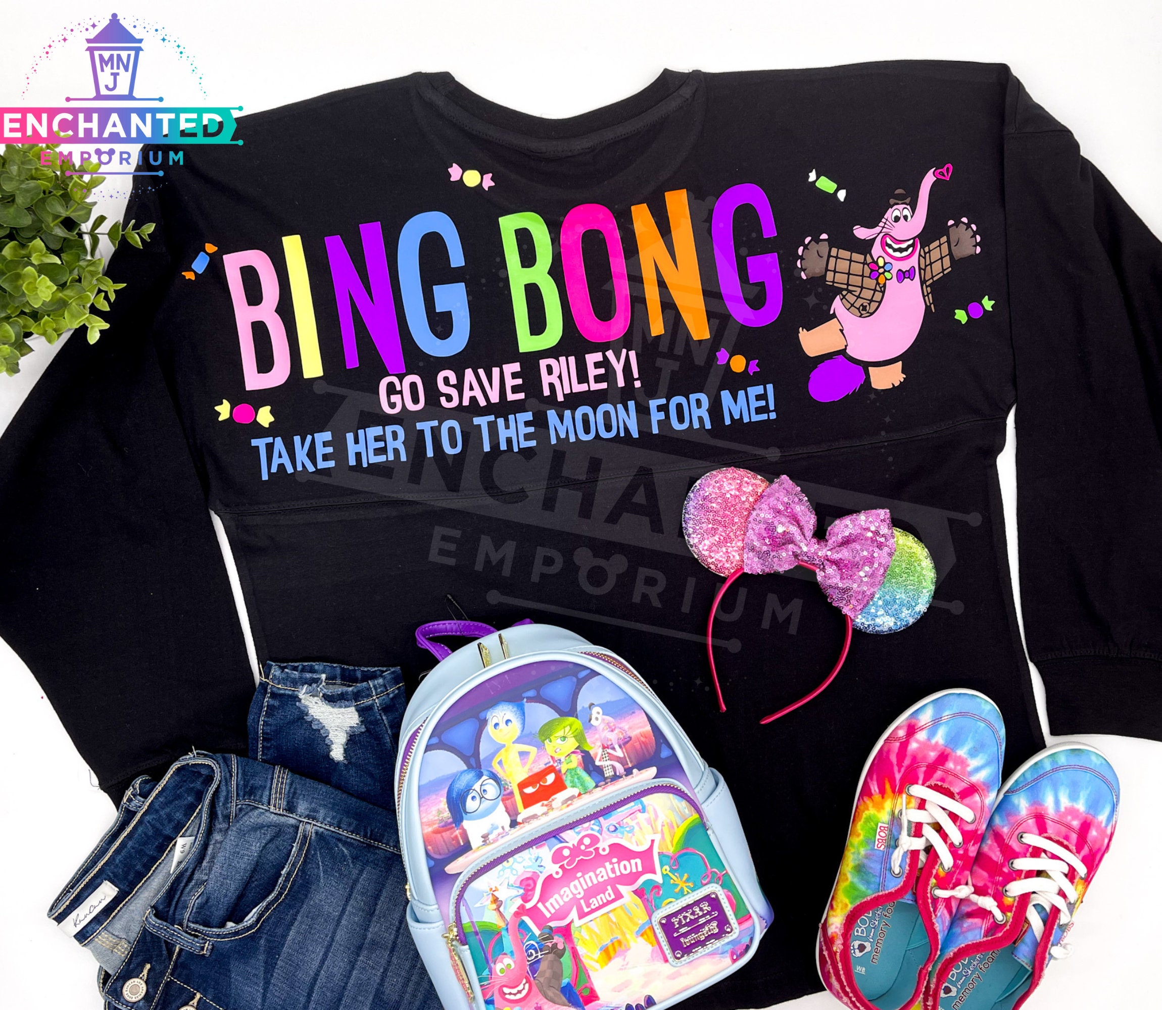 Bing Bong Women Shirt Inside Out Costume Disney Shirt For