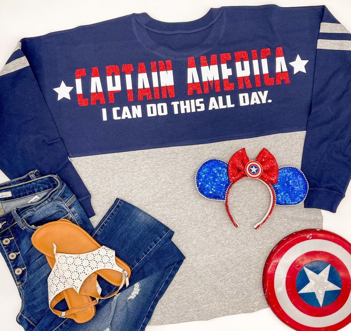 captain america i can do this all day shirt