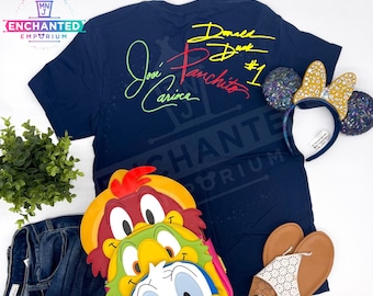 3 Three Caballeros Inspired Shirt Disneyland Disney World Shirt