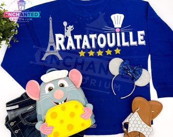 Ratatouille Pixar Remy Anyone Can Cook Remy's Ratatouille Adventure Disney Inspired Jersey Shirt Disneyland Disney World Epcot Jersey Shirt