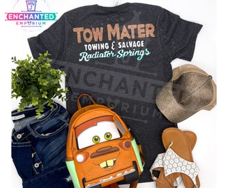 Tow Mater Radiator Springs Inspired Disney Shirt, Mater Cars Carsland Inspired Disneyland Disney World Shirt