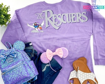 The Rescuers Jersey Shirt | Bianca & Bernard Shirt | Vintage Disney Tee | Classic Disneybound Top  Disneyland Disney World Jersey Shirt