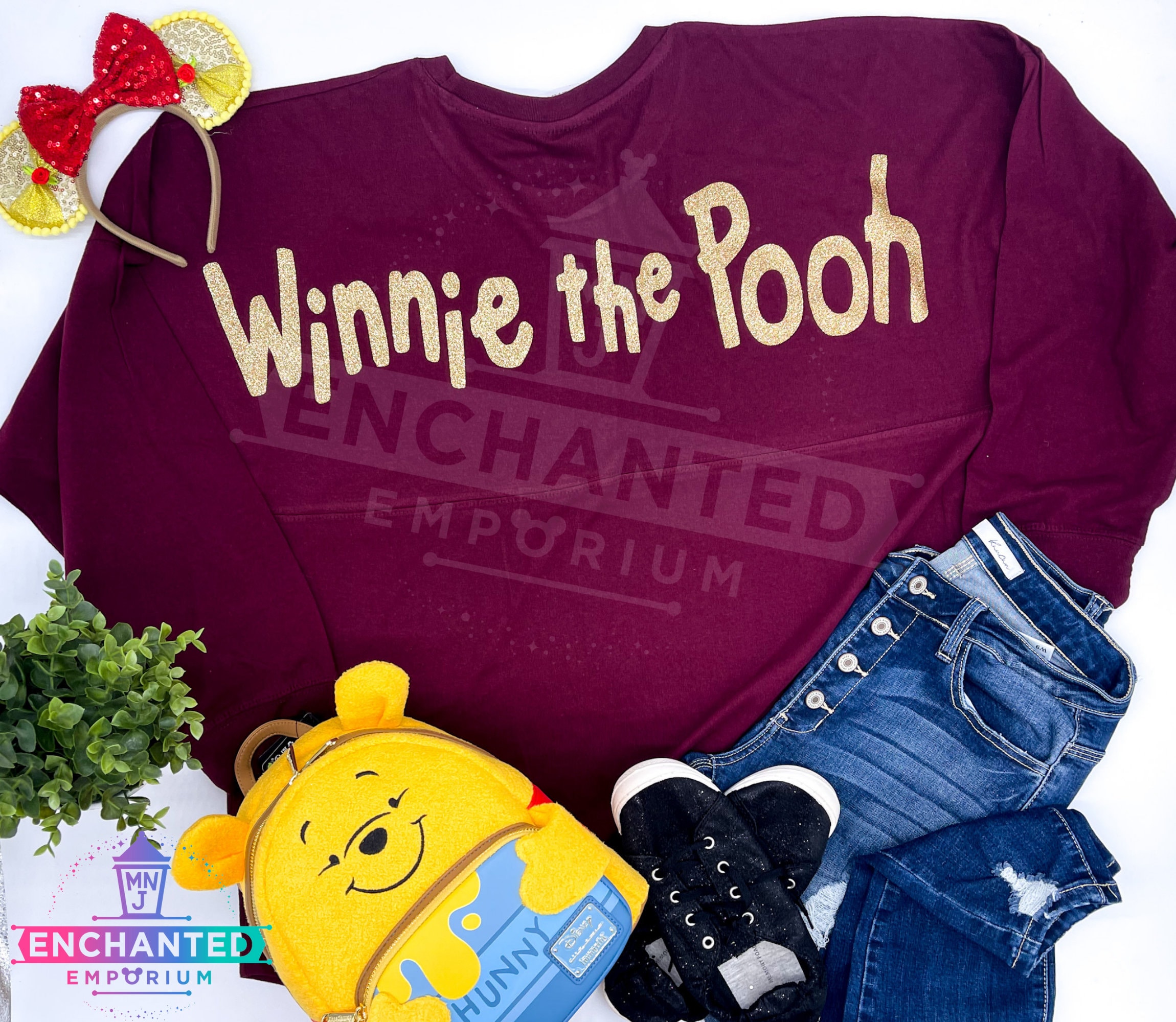 Winnie the Pooh Bears Full-Button Baseball Jersey – Retro City Threads