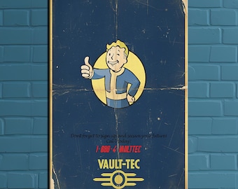 フォールアウト シリーズ ボックス アート プリント A4 (210 x 297 mm