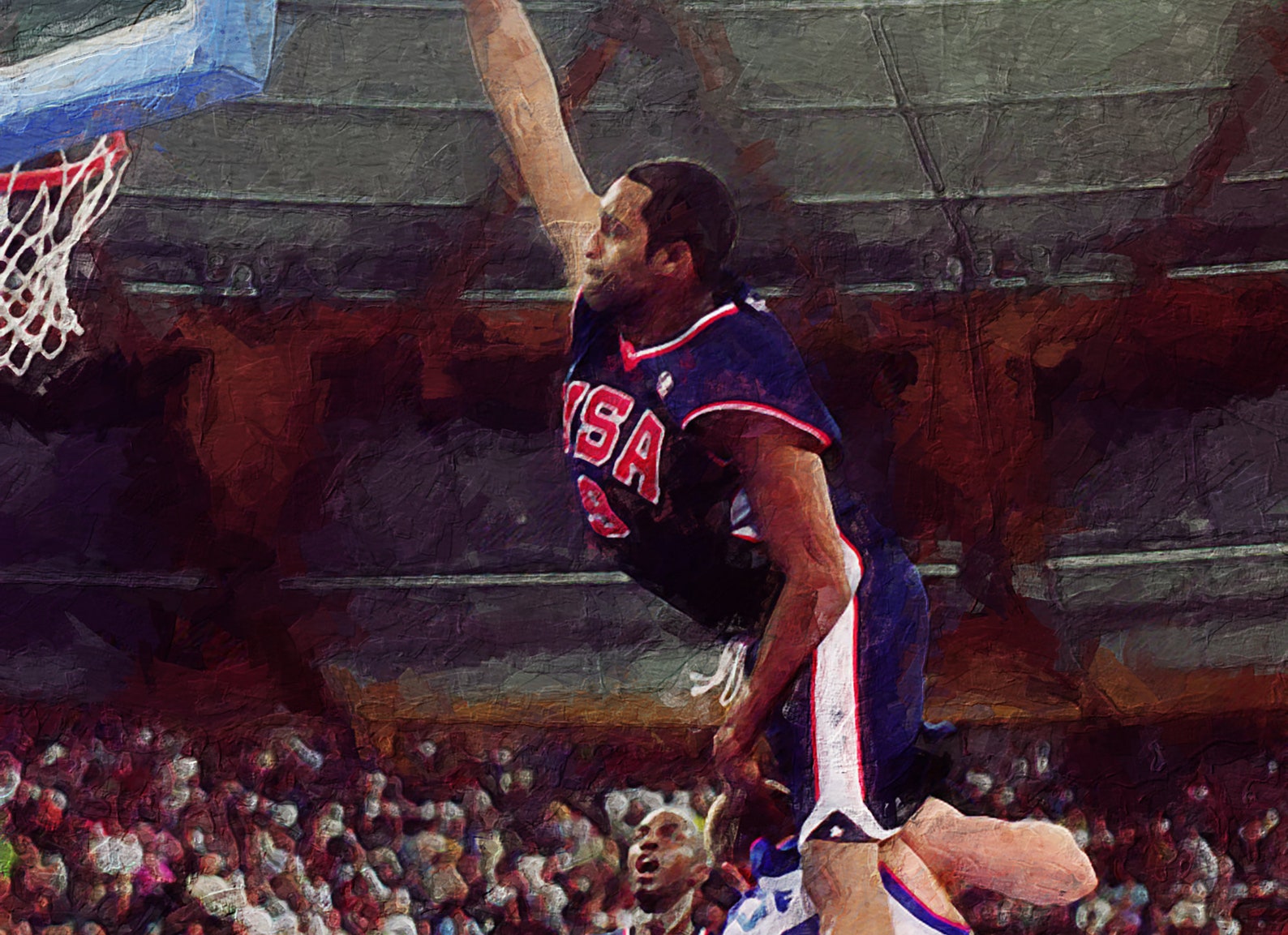 vince carter olympic dunk