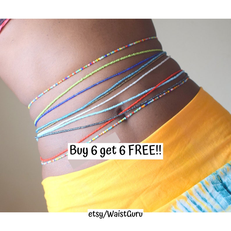 EARTH TONE Waist Beads Waist Beads for Weight Loss Waist Etsy