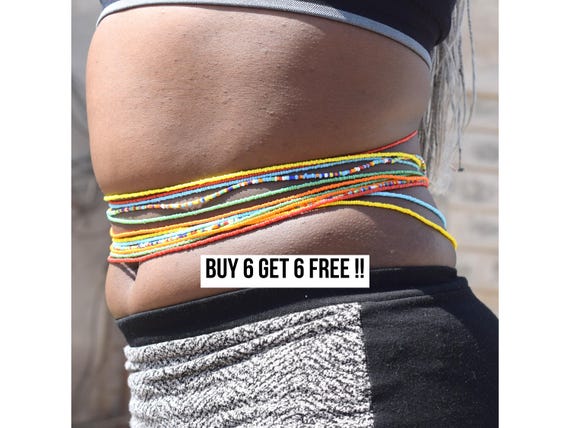 Waist beads with clasp discount