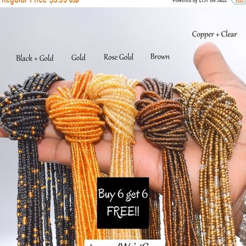 Plus Size Waist Beads Slimming African Waist Beads Colorful Etsy