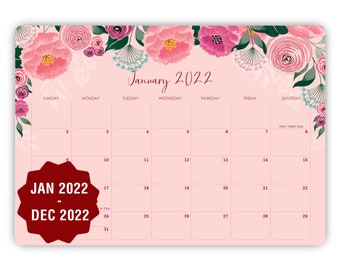 ZICOTO 2020-2021 Floral Desk Calendar 17 x 11 Runs Until May 2021 Desktop Or Wall Calendar with Note Section for Easy Planning ZICOTO 2020-2021 Floral Desk Calendar 17 x 11 Runs Until May 2021 Desktop Or Wall Calendar with Note Section for Easy Planning