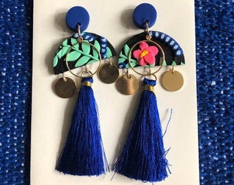 Tropical Beach Earrings