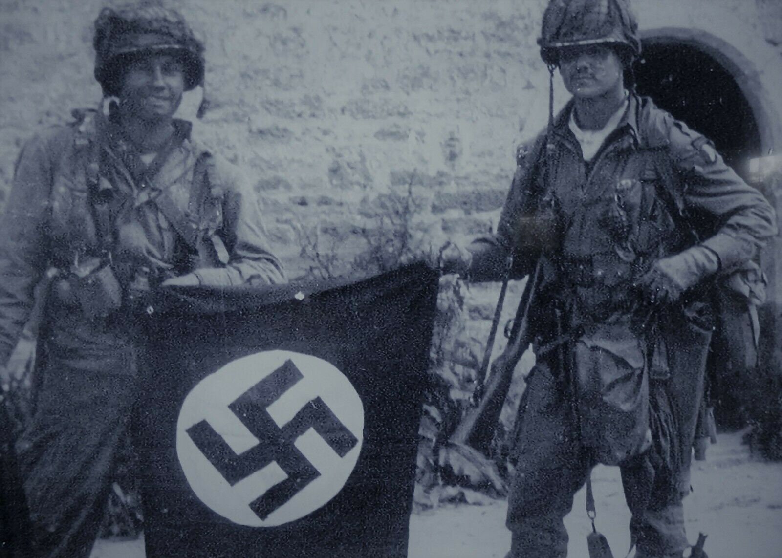 Easy Company 101st Airborne Normandy Captured Nazi Flag WW2 Etsy