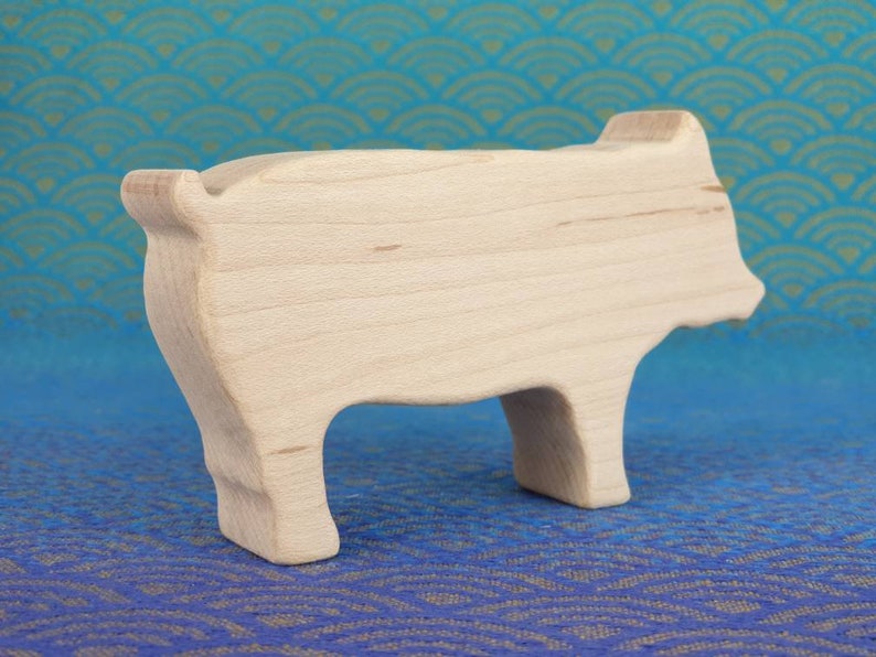 Pig Wooden Toy Farm Animal
