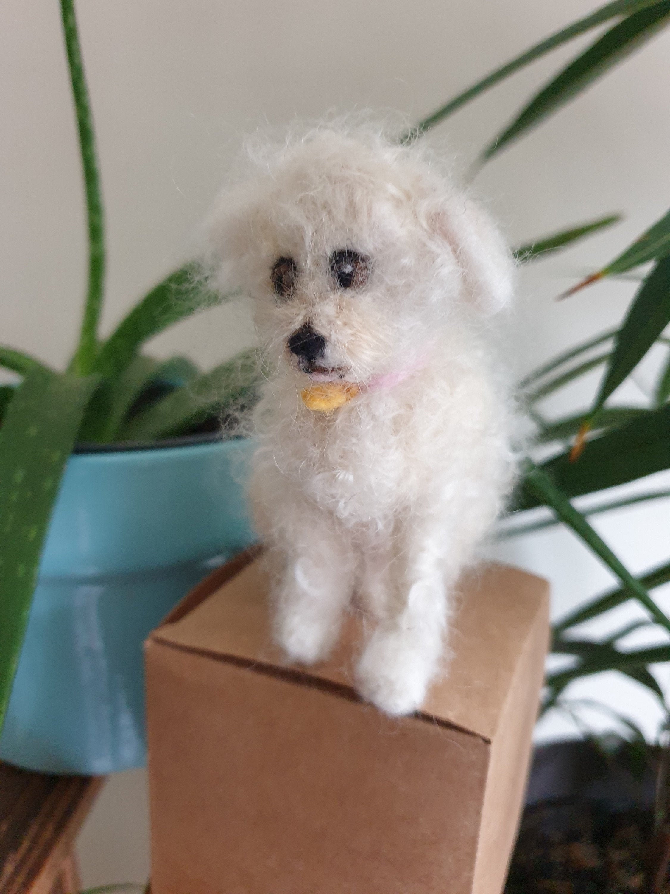 Dog Portrait Needle Felted Dog Custom Made 3D | Etsy