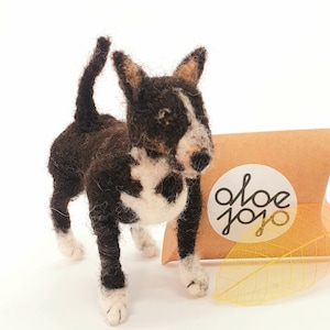 Dog Portrait, Needle Felted Dog, Custom Made, 3D