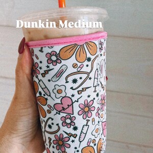 Nurse Healthcare Worker Iced Coffee Sleeve: Nurse Gift image 5