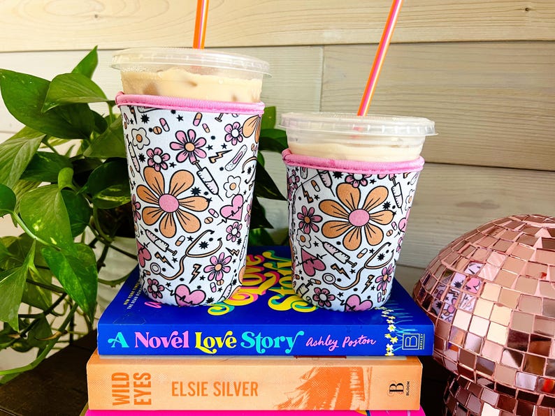 Nurse Healthcare Worker Iced Coffee Sleeve: Nurse Gift image 2