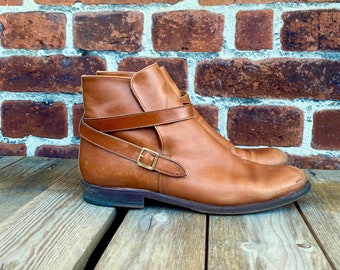 1990s Norton & Wilson jodhpur ankle boots // size 39 Euro - 8 US