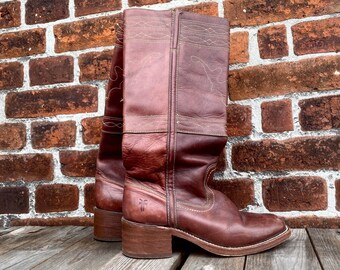 1970s Frye Campus stitched leather boots  // size 39 Euro - 8 B US