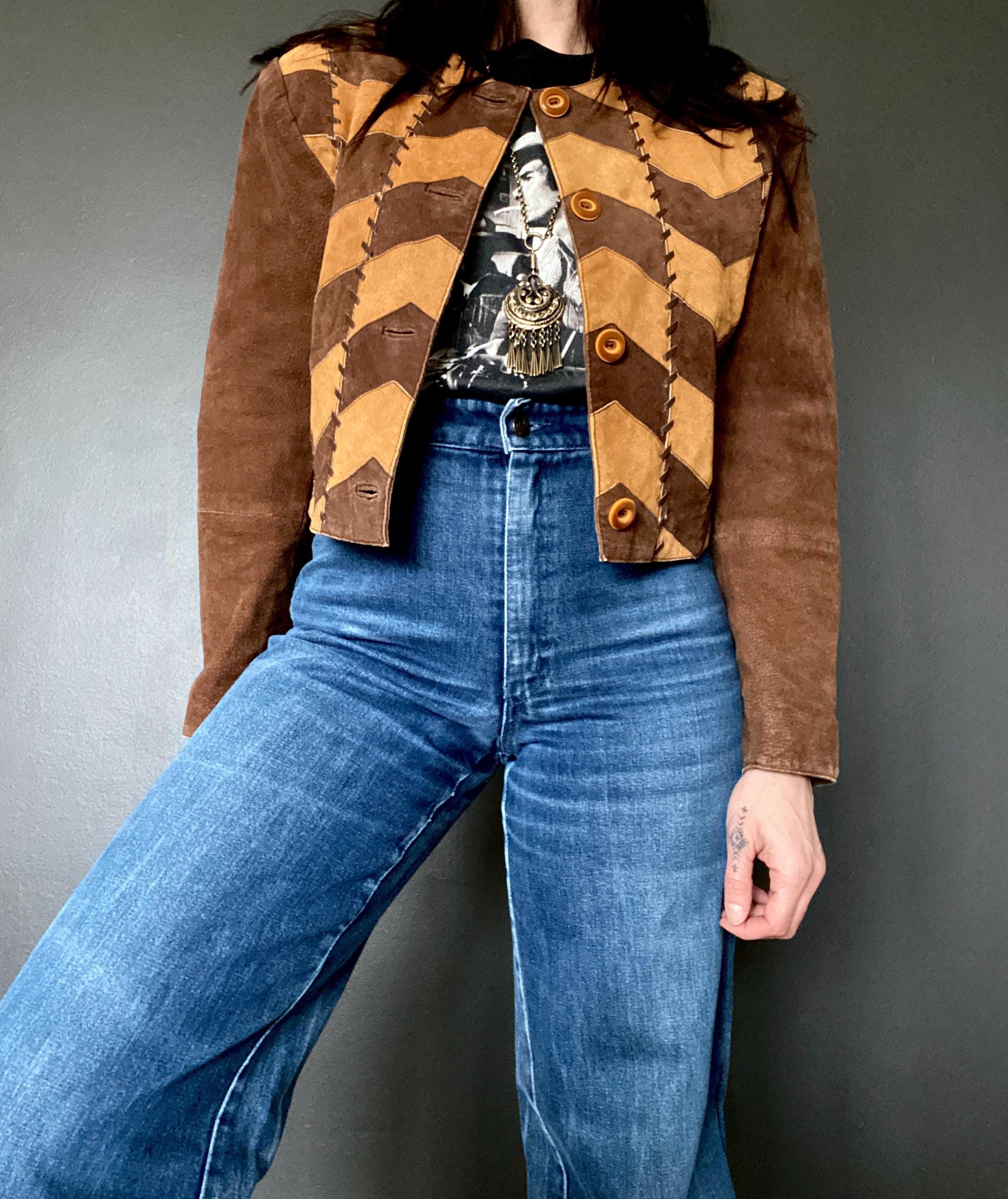 1980s Suede Jacket - Etsy