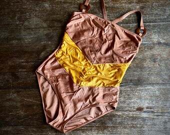 1970s Louis Feraud swimsuit // Size M