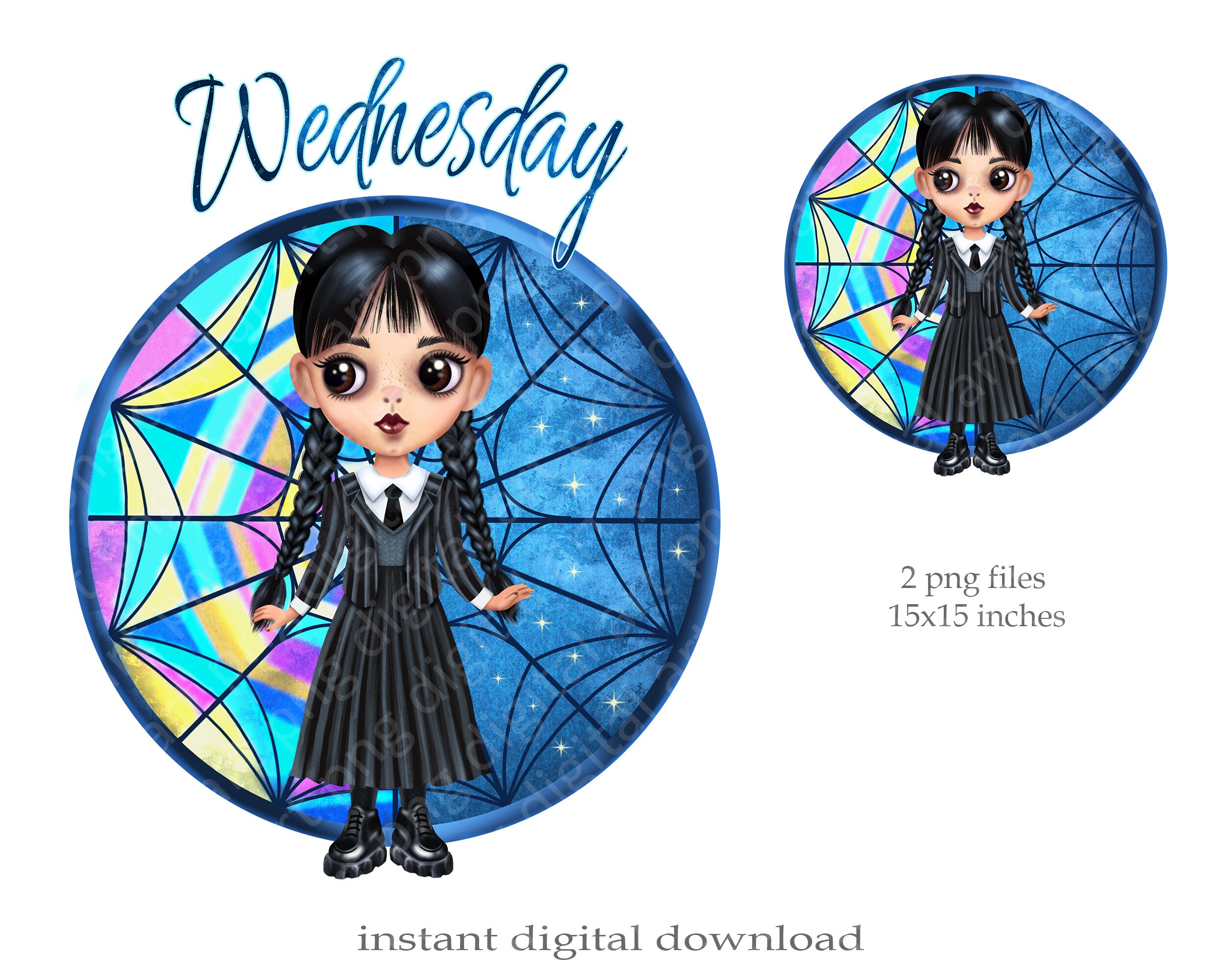 Wednesday Png Print Girl Wednesday Sublimation Design - Etsy UK