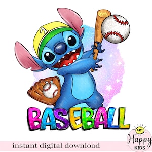 Honkbalping print, Baseball shot print, steeksublimatieontwerp, Instant download, Stitch digitaal bestand, Instant download