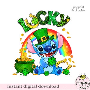 Joyeuse Saint-Patrick png, trèfle png, joyeux png, Saint-Patrick, point chanceux, arc-en-ciel png thumbnail