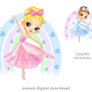 Ballerina PNG, Ballerina Digital Design, Sublimation Design, Ballet PNG, Ballerina Clip Art, Instant Digital Download