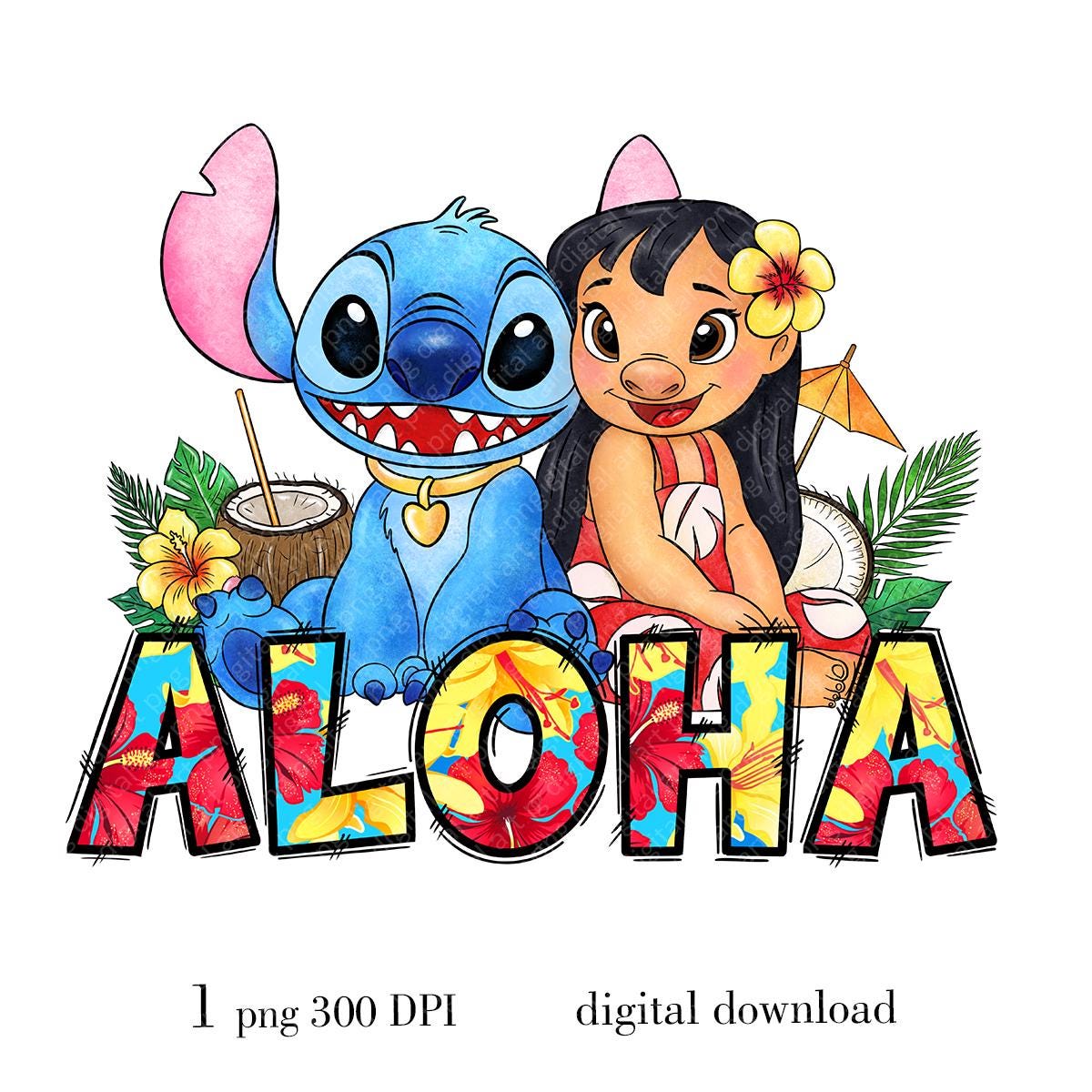 ♡*♡様 リロ&スティッチ　絵画　ピンバッチ　アロハスティッチ 限定500ディズ ♡*♡様 リロ&スティッチ 絵画 ピンバッチ アロハスティッチ