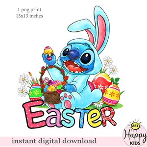 Ostern Stitch Design, Osterei PNG, mein erstes Ostern PNG, Sublimationsdesign, druckbare Kunst, Baby Print, digitaler Download
