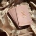 Luna Soleil Tarot Deck ® | 78 Pink Tarot Cards, Rose Quartz, Gold Foil Edges, Beginner's Complete Oracle Card Deck, Divination Tools 