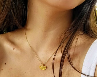 Layered necklace, Gold -Filled Layered necklace, Gold Filled necklace dainty, Gold Filled necklace, Simple Choker, Layered Gold Necklace