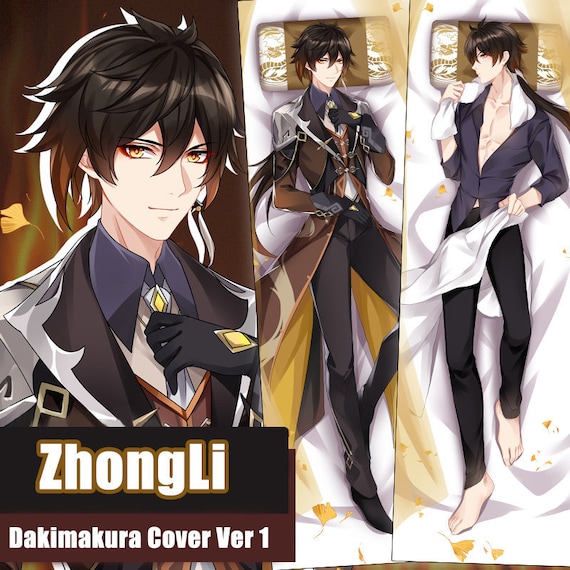 Zhongli Dakimakura Cover / Zhongli Dakimakura Case / Body | Etsy