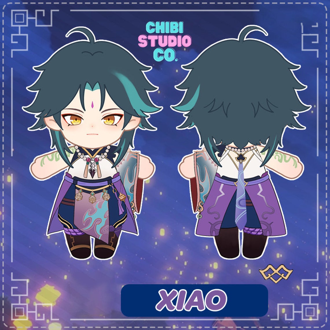 Genshin Impact Xiao Plush Toy / Genshin Impact Xiao Etsy Singapore