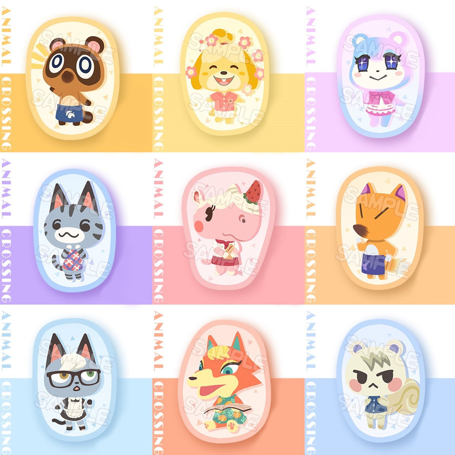 Animal Crossing Plush Toy / Animal Crossing Cushion / ACNH Etsy